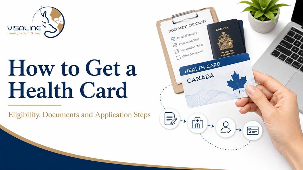 Health card application process for eligible newcomers in Canada