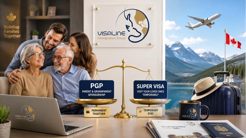 Family reunited with parents and grandparents through sponsorship in Canada