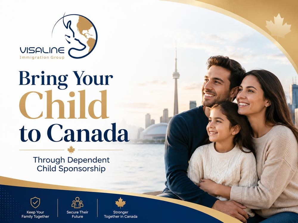 Parents reunited with their child through dependent child sponsorship in Canada