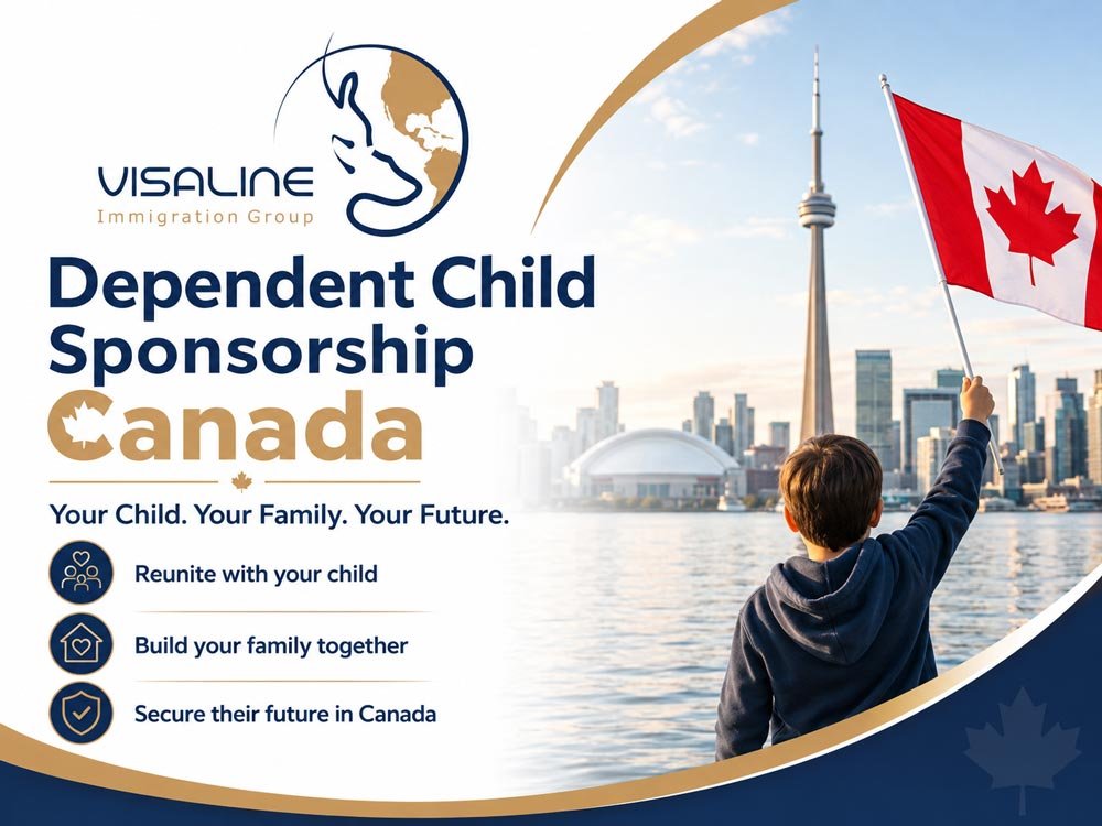 Child arriving in Canada through family sponsorship