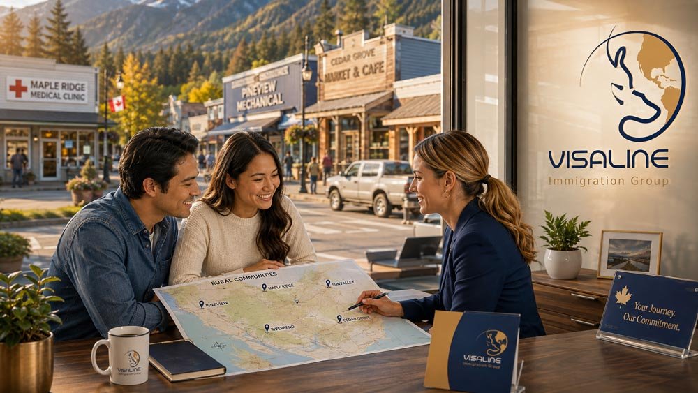 Applicants reviewing participating Rural Community Immigration Pilot communities in Canada