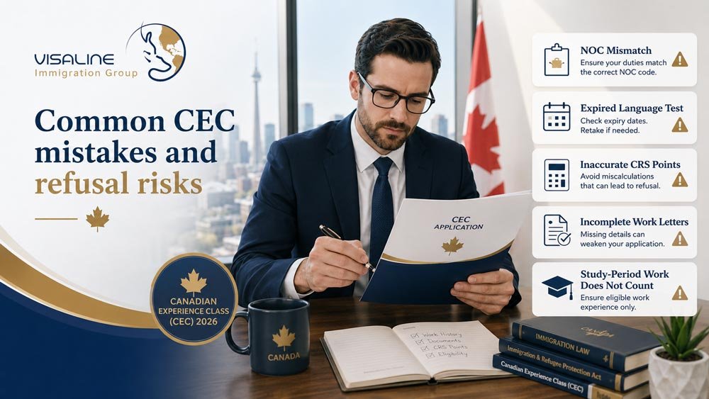 Reviewing common Canadian Experience Class application mistakes and refusal risks