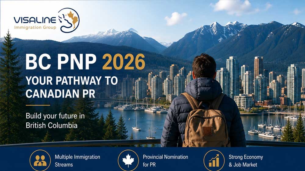 Skilled immigrant exploring BC PNP 2026 pathways to Canadian permanent residence in British Columbia