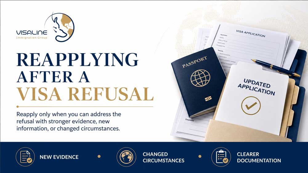 Reapplying after a Canada visa refusal with stronger evidence and updated documents