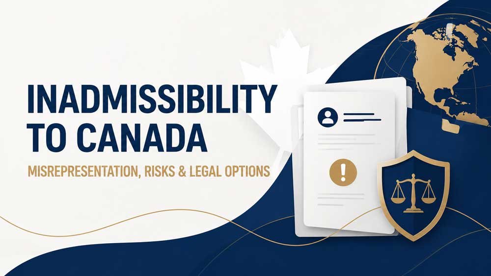 Inadmissibility to Canada and immigration misrepresentation legal options