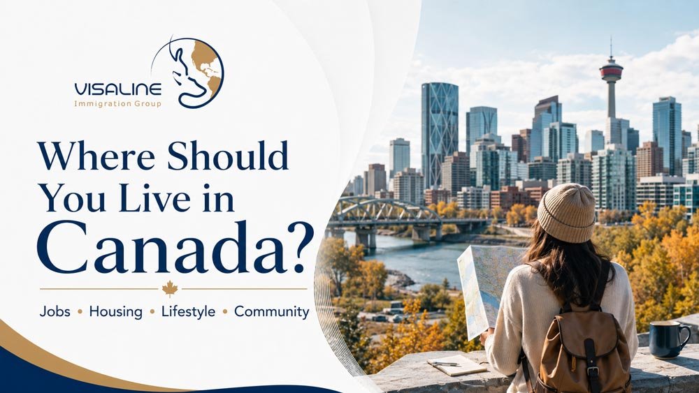 Newcomer comparing Canadian cities and deciding where to live in Canada