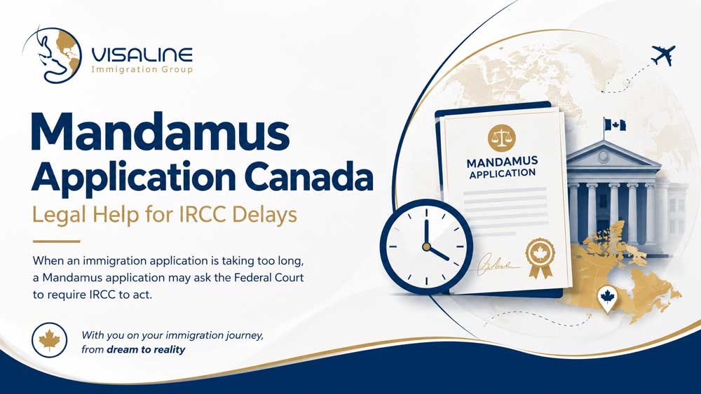 Mandamus application in Canada for unreasonable IRCC immigration processing delays and Federal Court legal action