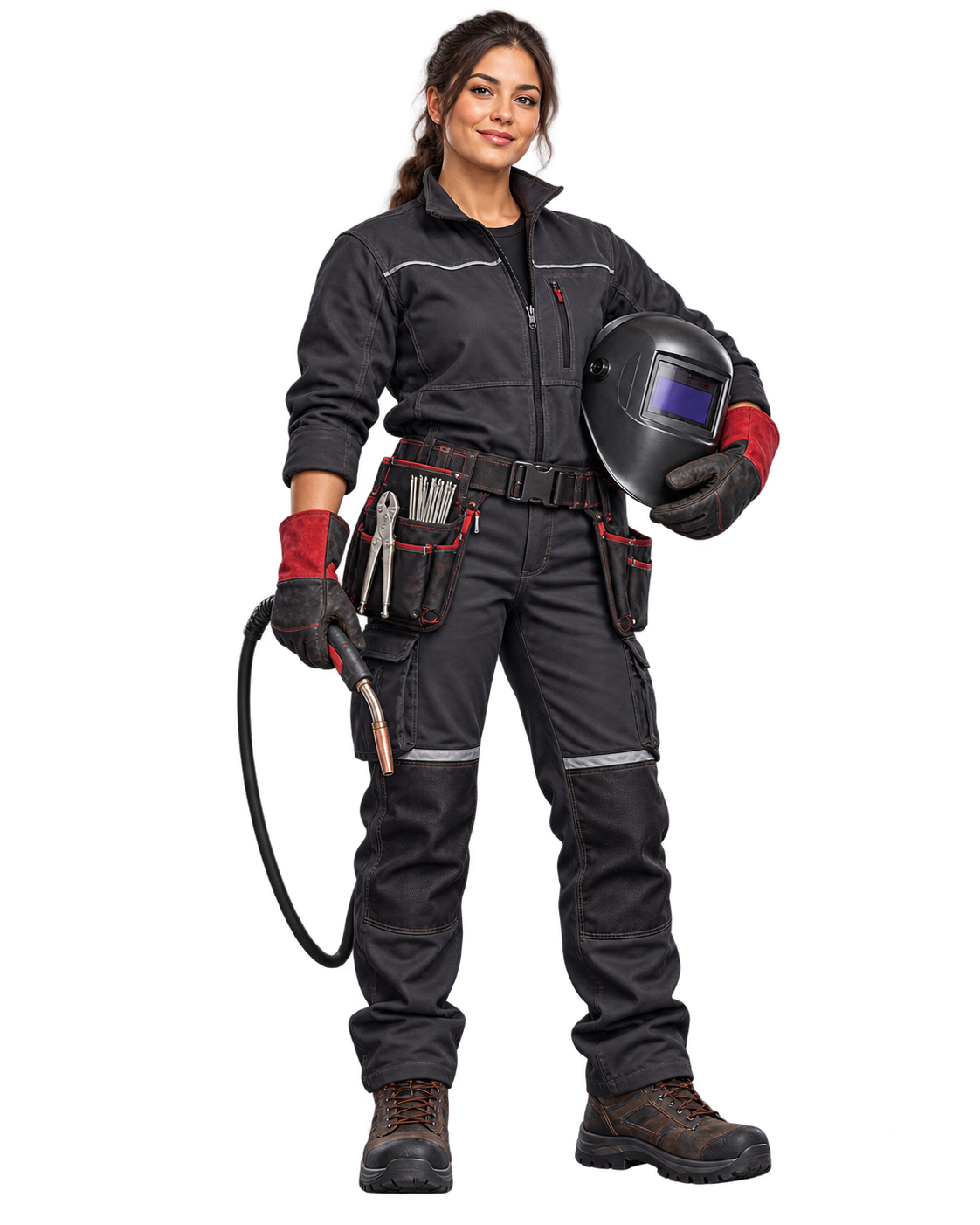 Welder Federal Skilled Trades Program applicant