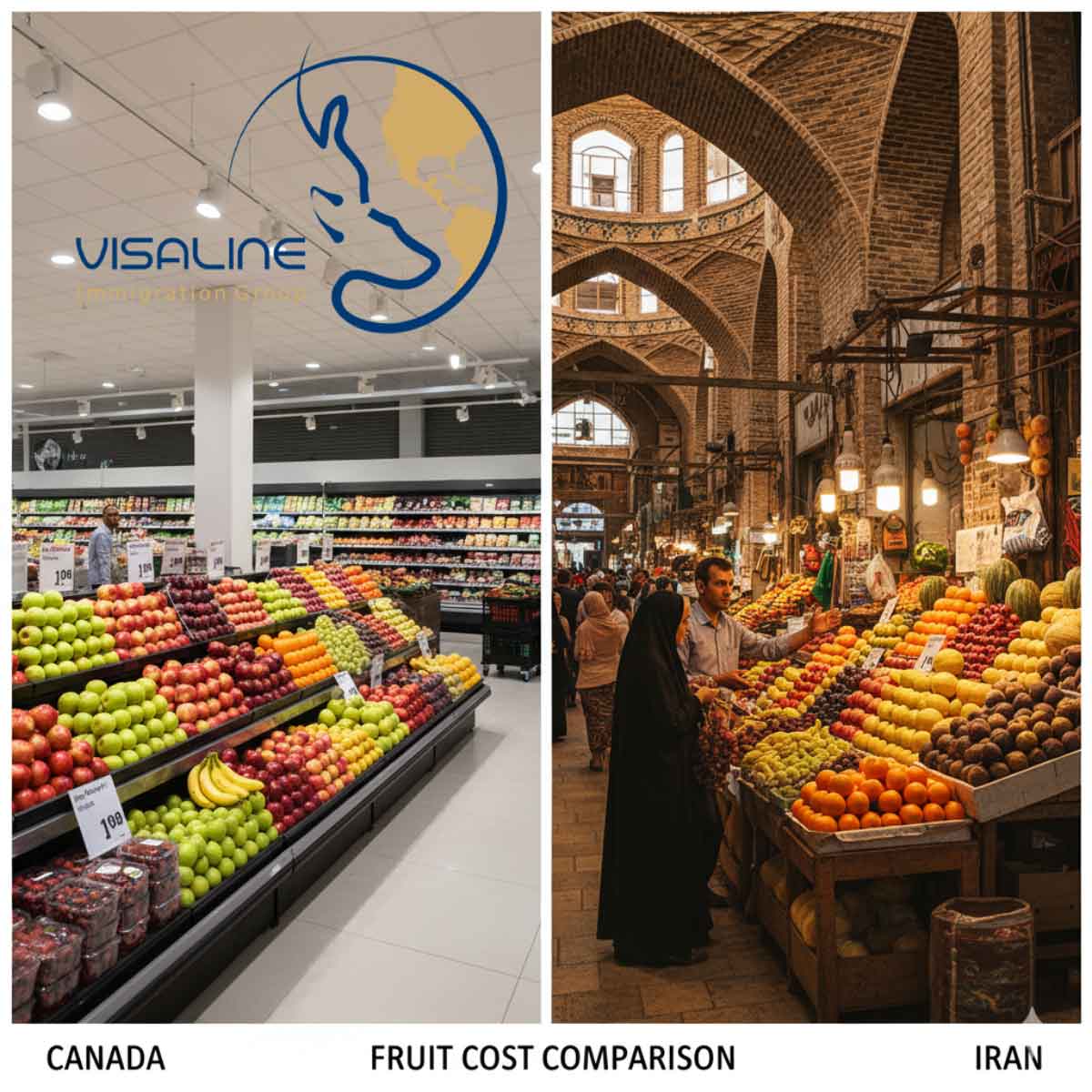 مقایسه زندگی در ایران و کانادا