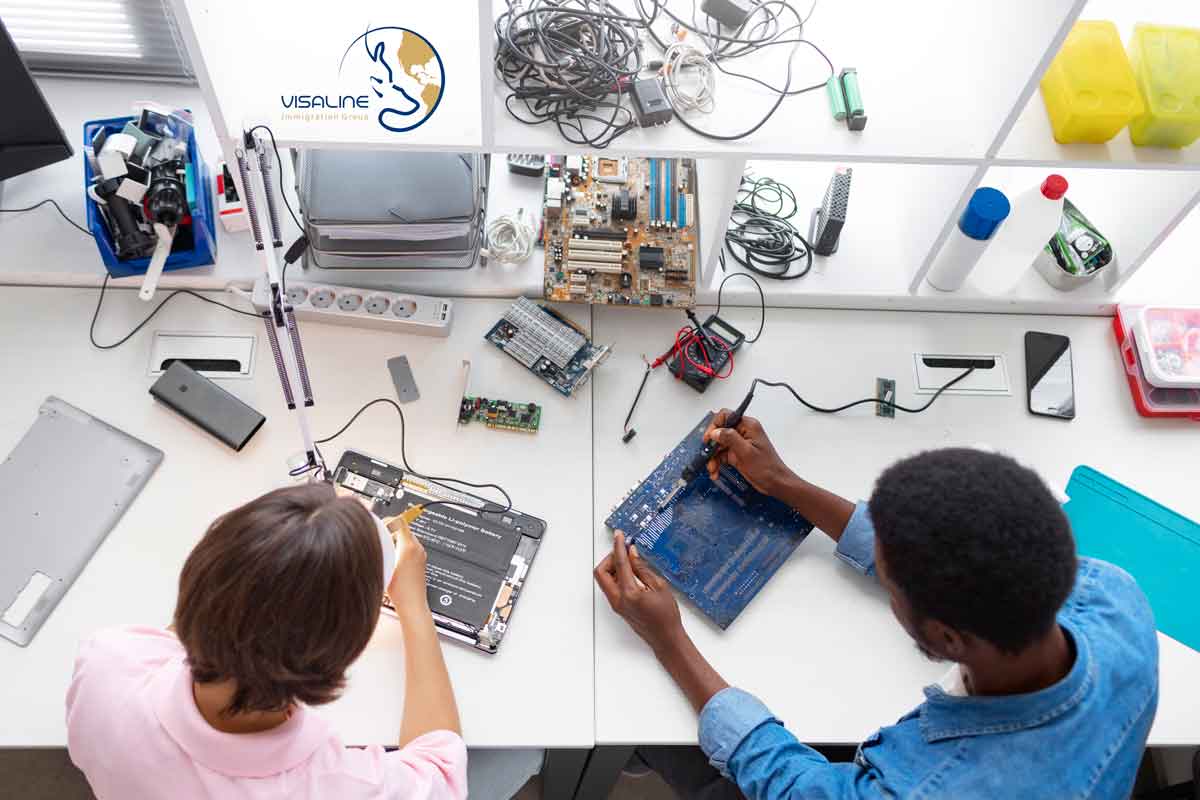 تحصیل در دورههای فنی و حرفهای در کانادا 2026-2025: راهنمای کامل برای مهاجرت تحصیلی با ویزالاین 3 مهاجرت تحصیلی به کانادا ویزالاین