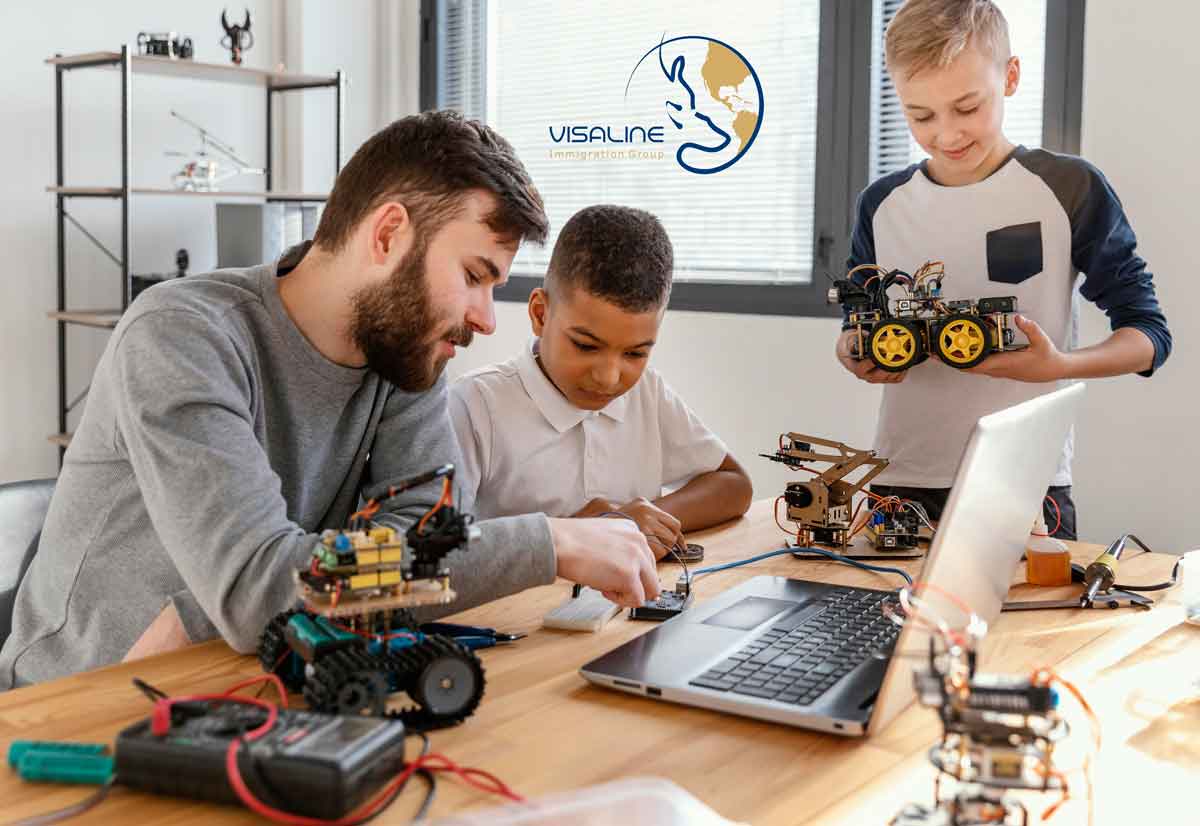 تحصیل در دورههای فنی و حرفهای در کانادا 2026-2025: راهنمای کامل برای مهاجرت تحصیلی با ویزالاین 4 رشتههای حرفهای کانادا ویزالاین