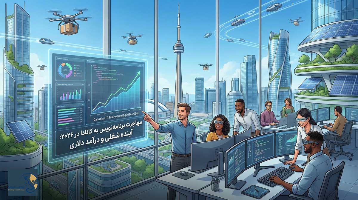 مهاجرت برنامه نویس به کانادا